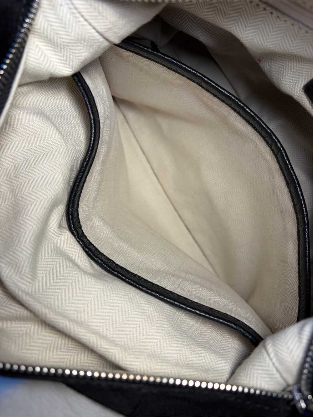Aimee Kestenberg Black Suede & Leather Shoulder Bag - Picture 4 of 9
